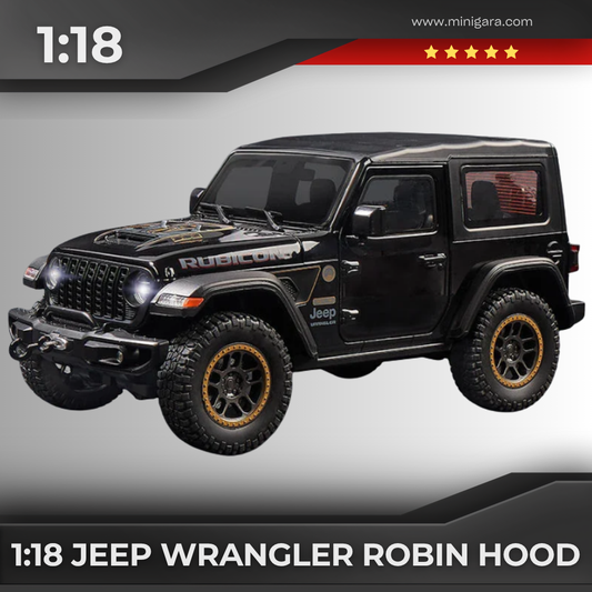 1:18 Jeep Wrangler Robin Hood (20th Anniversary Edition)