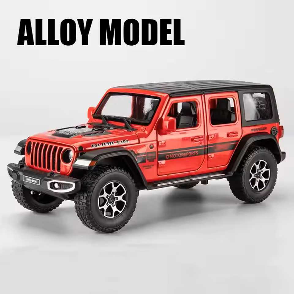 1:22 Jeep Wrangler Rubicon
