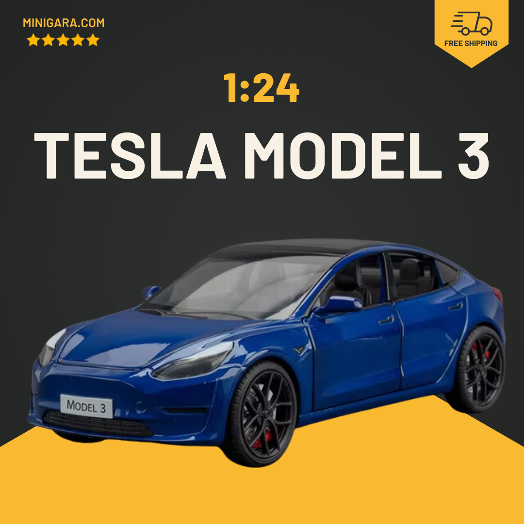1:24 Tesla Model 3