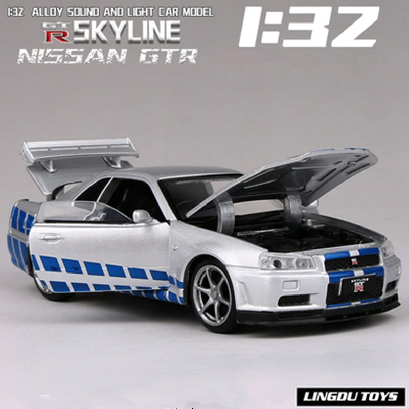 1:32 Nissan Skyline Ares GTR R34