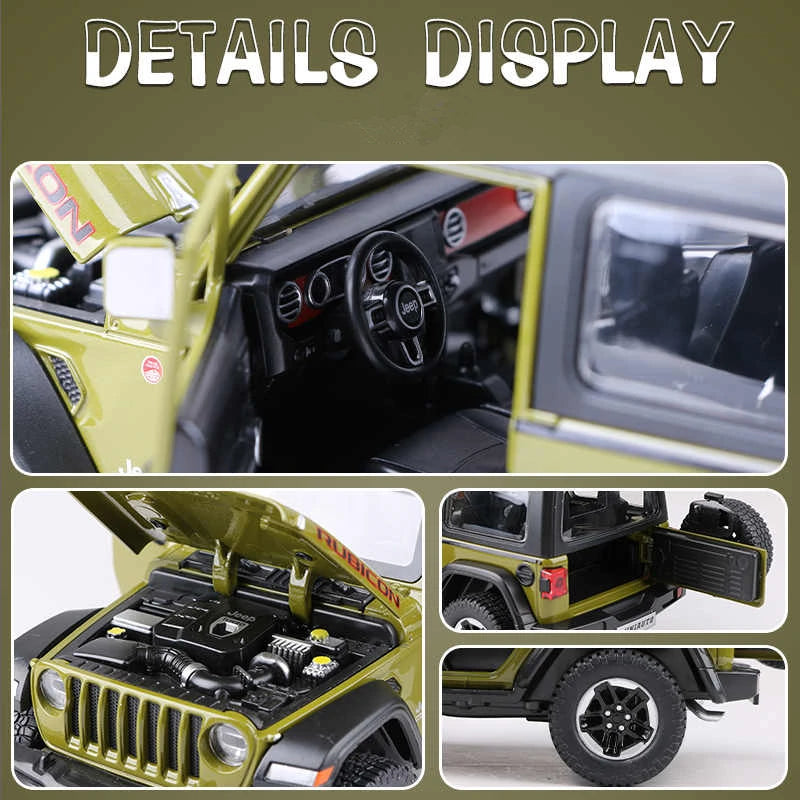 1:20 Jeep Wrangler Rubicon 2Doors