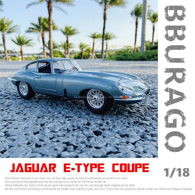 1:18 Jaguar E-type Coupe
