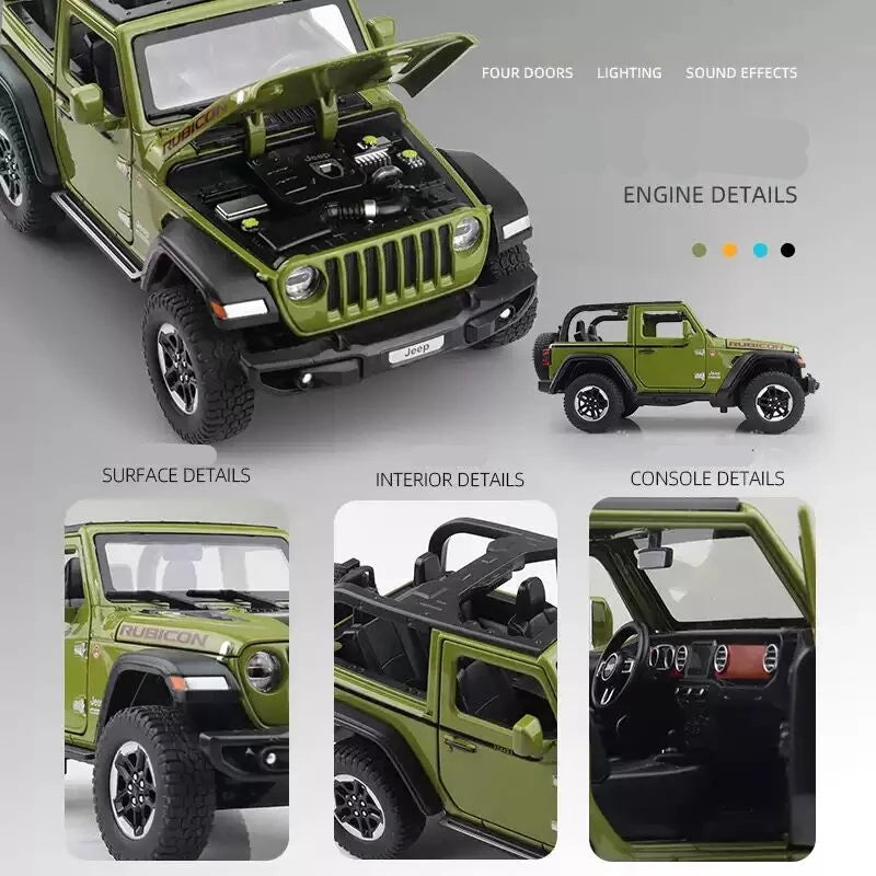1:20 Jeep Wrangler Rubicon 2Doors