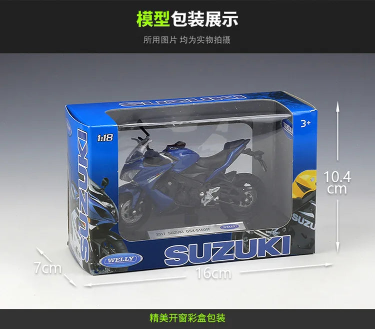 1:18 Suzuki 2017 GSX-S1000F