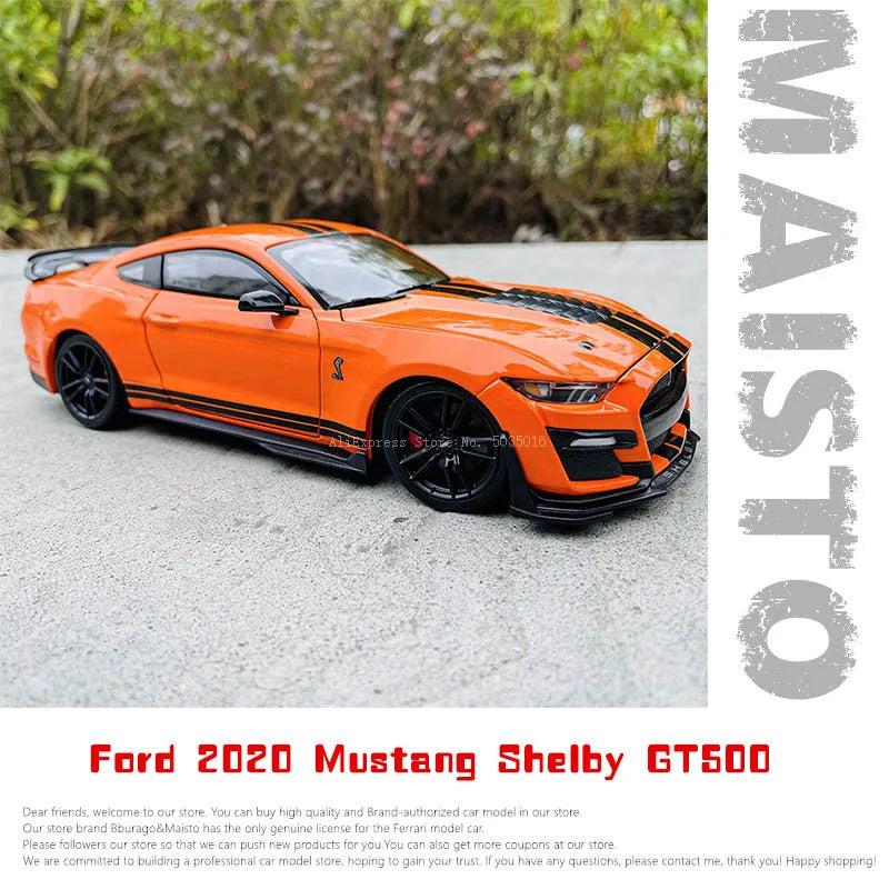 1:24 2020 Ford Mustang Shelby GT500