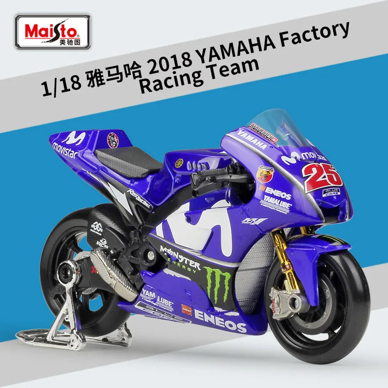 1:18 Yamaha 2018 Champion 46