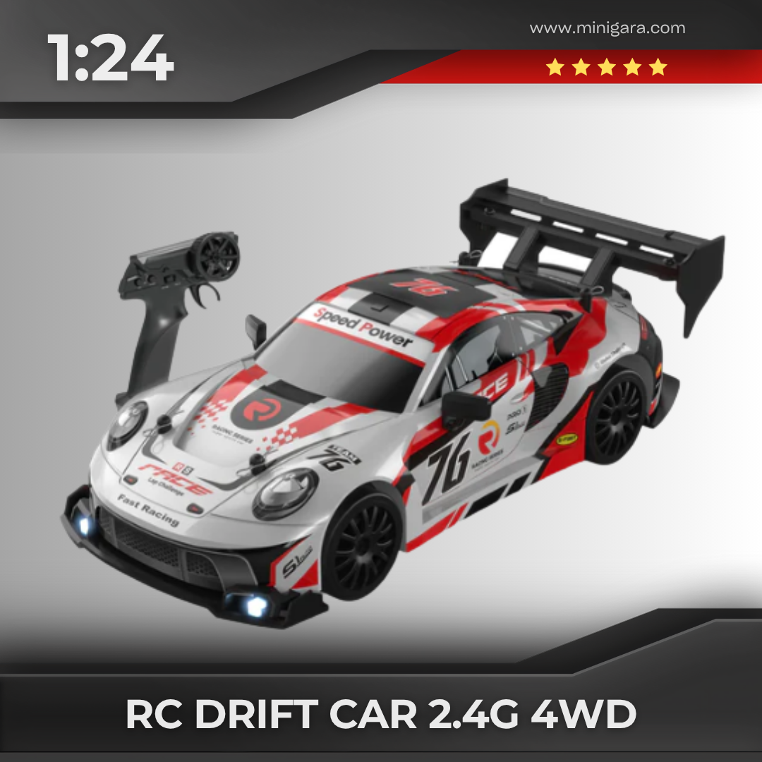 1:24 RC Drift Car 2.4G 4WD Remote Control