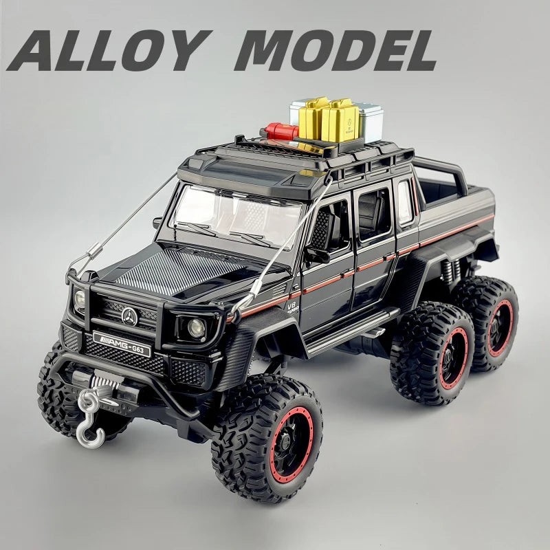 1:24 Mercedes-Benz G63 G65 6*6 Tyre