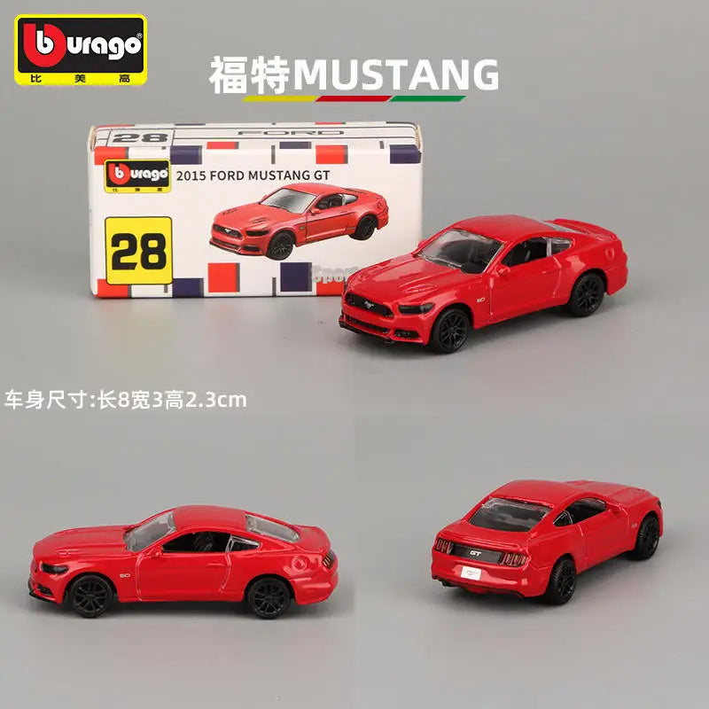 1:64 Chevrolet Mustang Porsche Lamborghi
