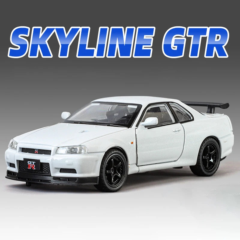 1:32 Nissan Skyline Ares GTR R34