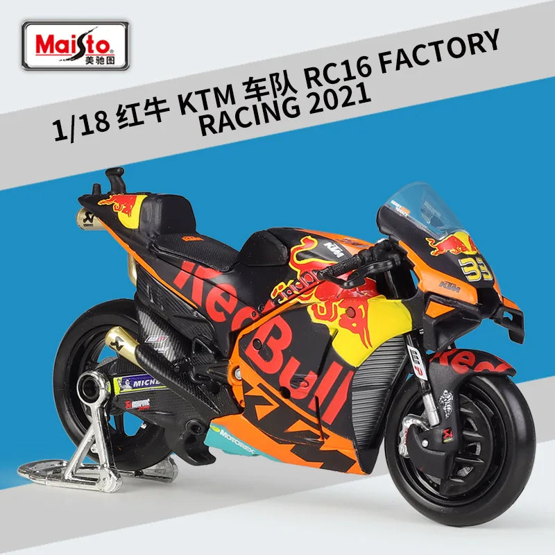 1:18 Toro Rosso Ktm Team Moto Gp #33 #88 Rc16