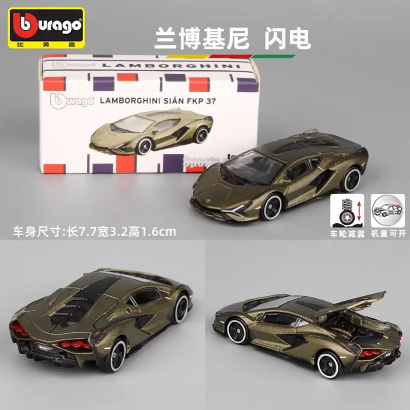1:64 Chevrolet Mustang Porsche Lamborghi