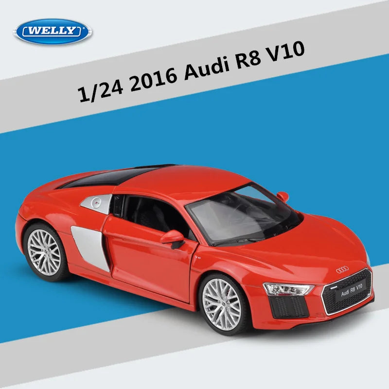 1:24 Audi R8 V10