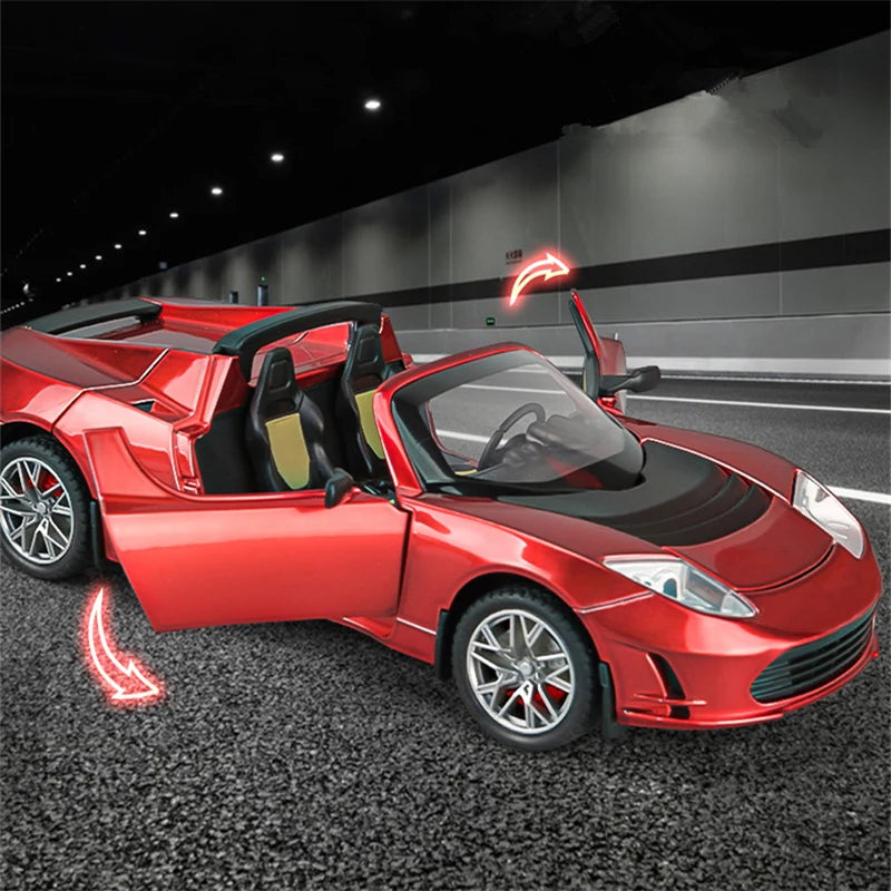1:24 Tesla Roadster Convertible