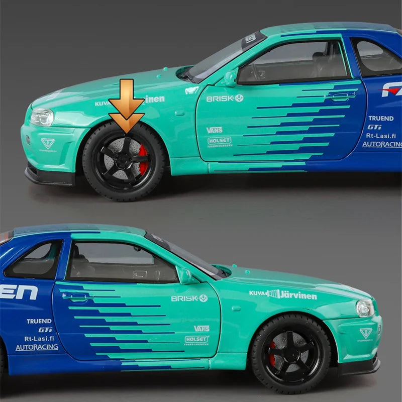 1:18 Skyline Ares GTR GT-R R34
