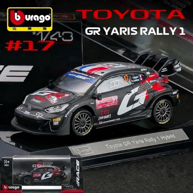 1:43 TOYOTA GR Yaris Rally 1 Hybrid