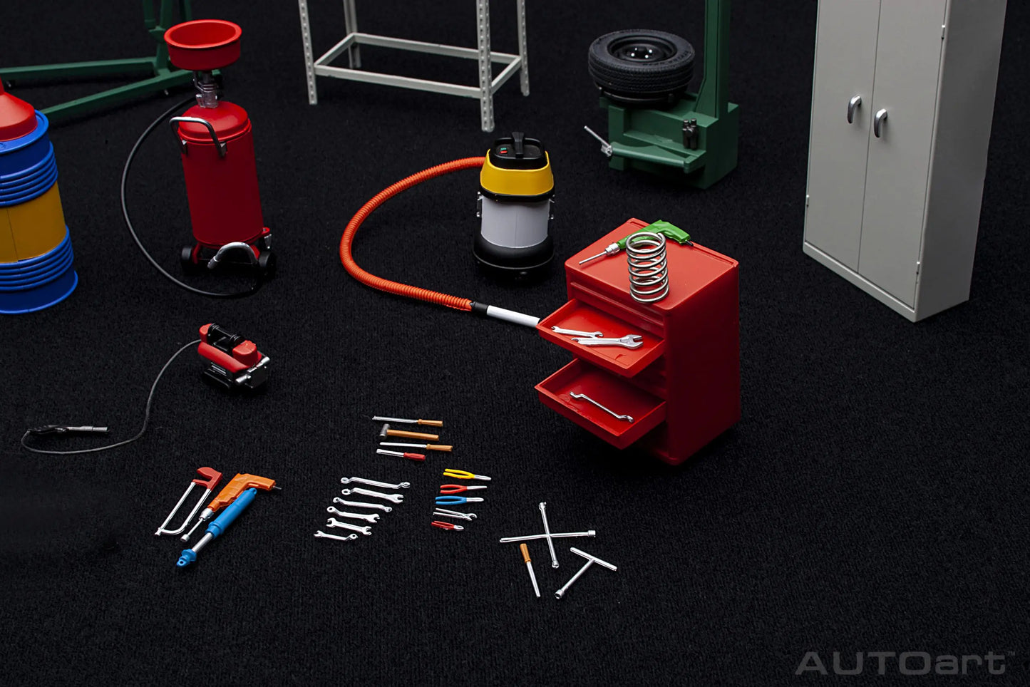 1:18 Garage kit set static display