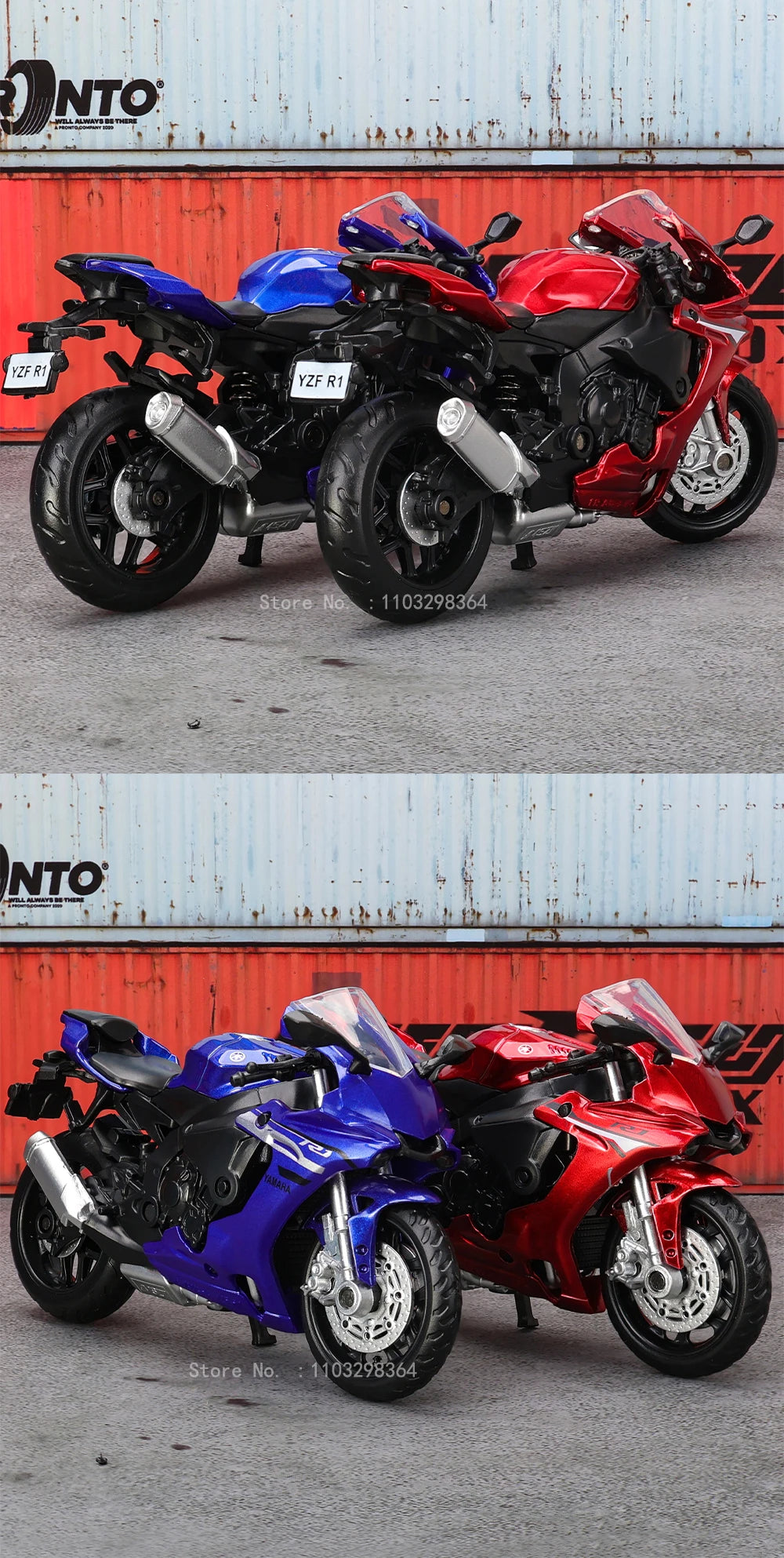 1:18 Kawasaki Ninja H2R Suzuki YAMAHA