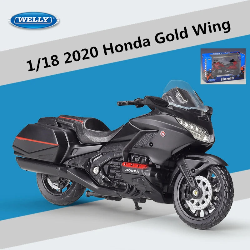 1:18 HONDA Gold Wing Touring Motorcycle