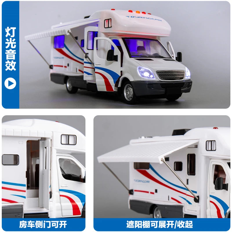 1:28 Diecast Luxury RV Recreational