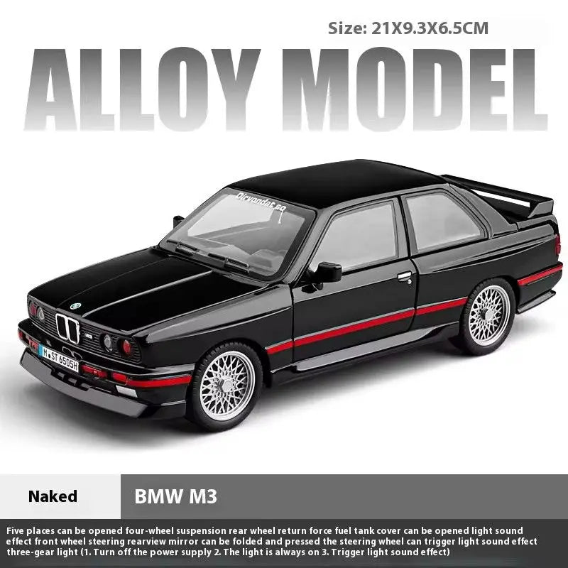 1:24 BMW 1988 M3 E30 Rust Damaged Version