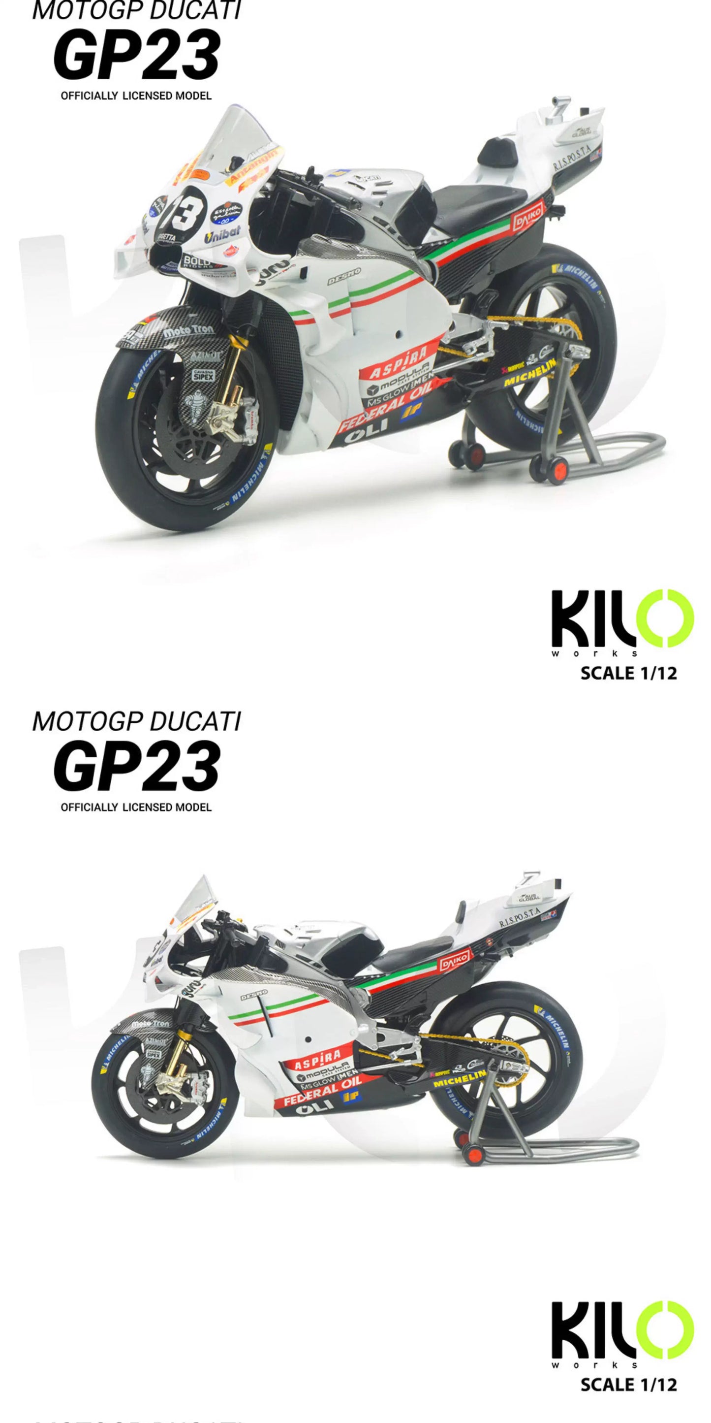 1:12 DCT GP23 San Marino Gresini
