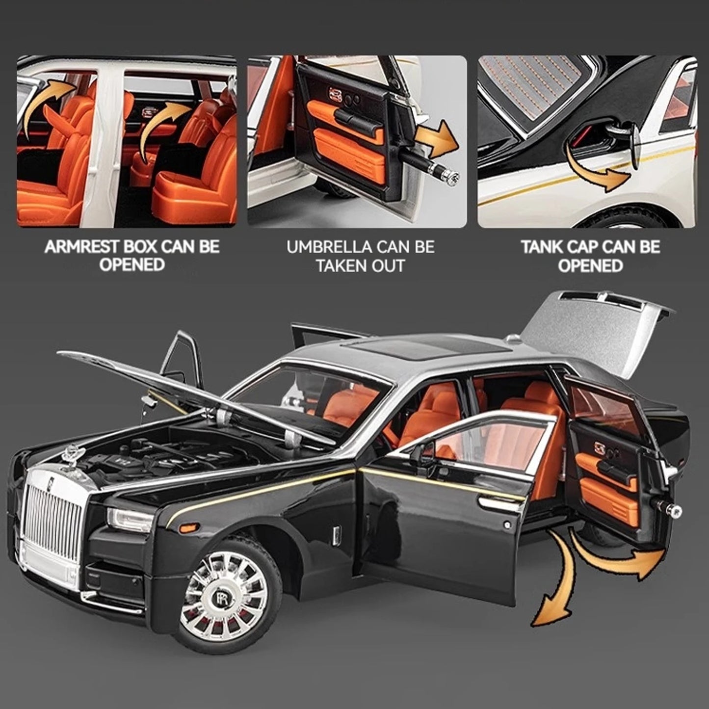 1:18 Rolls-Royce Phantom VIII