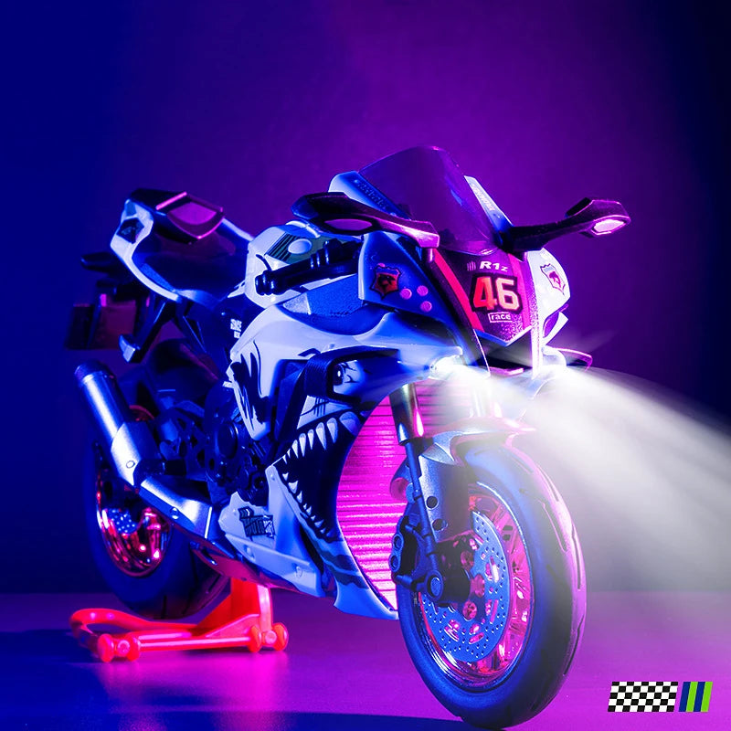 1:10 Yamaha YZF-R1 Kawasaki H2R
