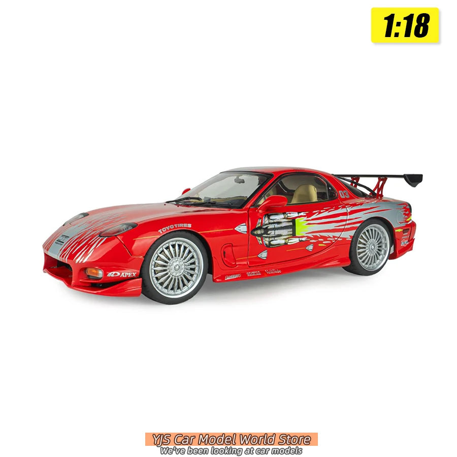 1:18 SKYLINE GT-R BNR34 RX7 FD3RS