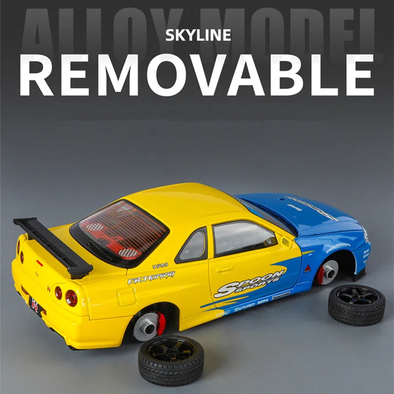 1:18 Skyline Ares GTR GT-R R34