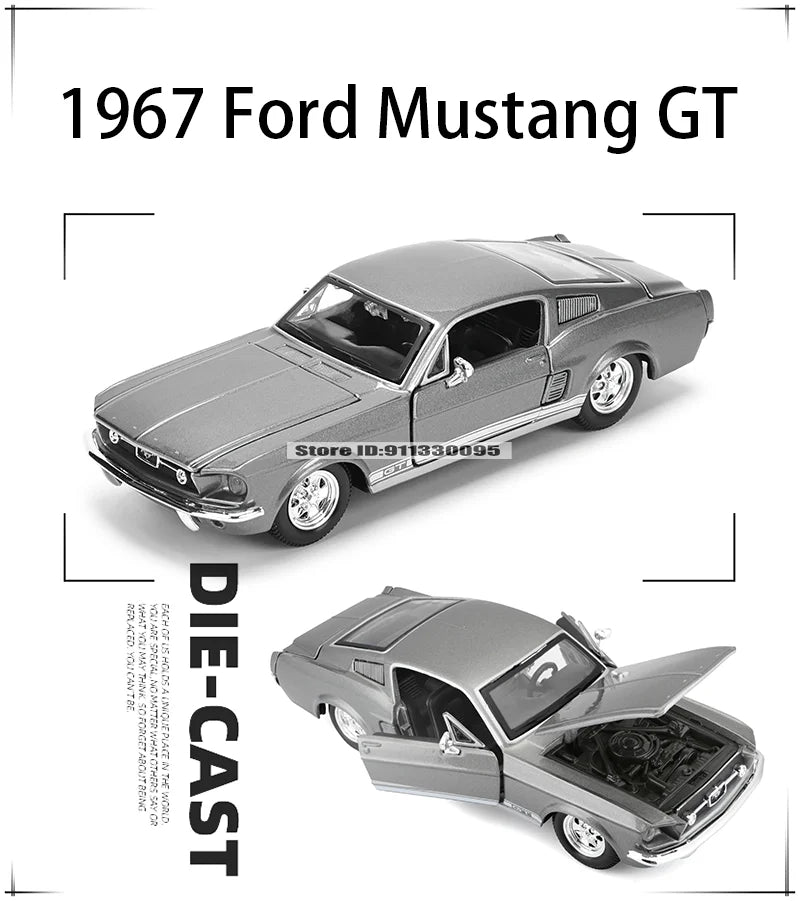 1:24 1967 Mustang GT FORD Shelby GT500