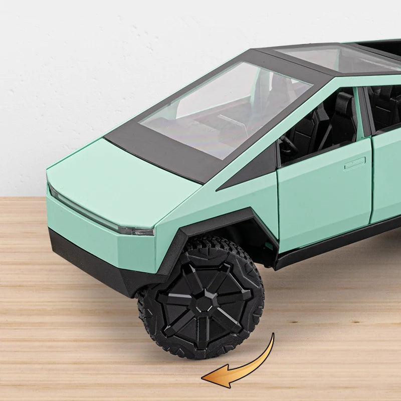 1:24 Tesla Cyber Truck Pickup Trailer