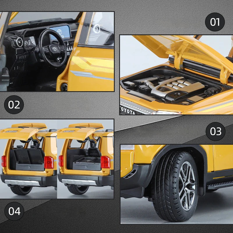 1:24 Toyota Land Cruiser Prado 2024