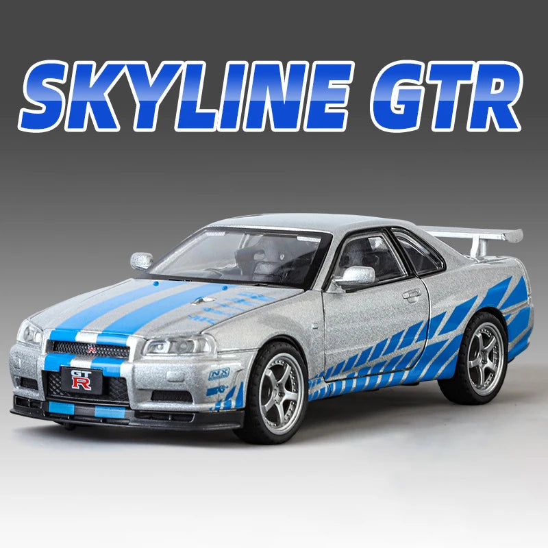 1:32 Nissan Skyline Ares GTR R34