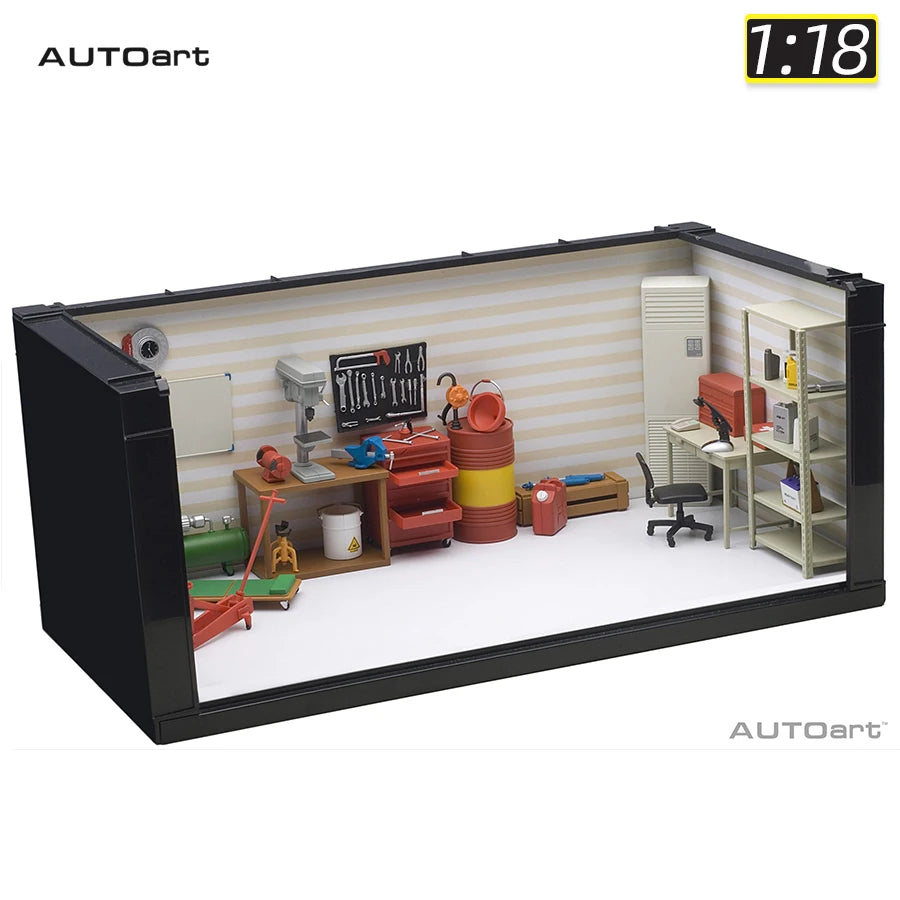 1:18 Garage kit set static display