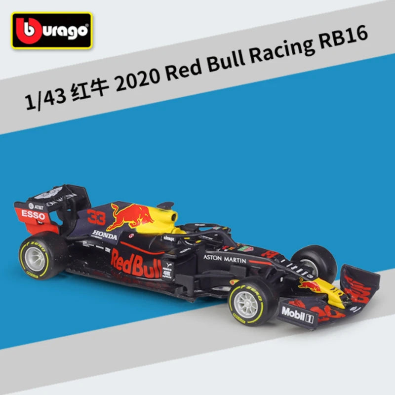 1:43 F1 Team Red Bull Racing RB19 RB20 Mclaren MCL38 MCL60 W15 Formula
