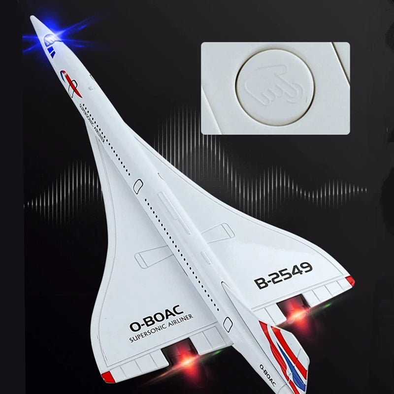 1:168 Concorde Supersonic Medium Range
