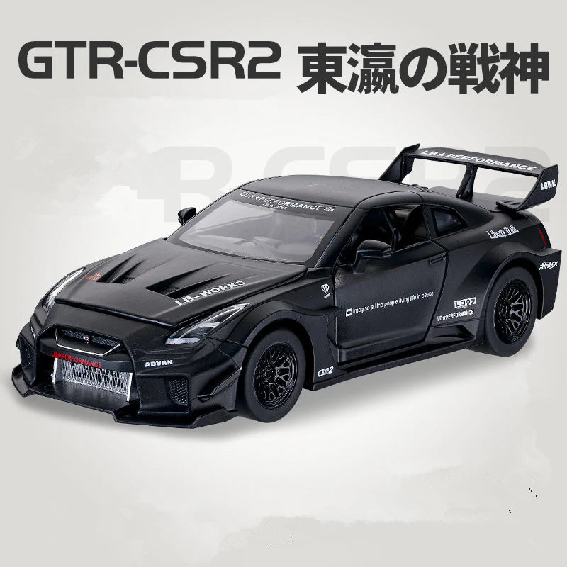 1:32 Skyline Ares Nissan GTR CSR2