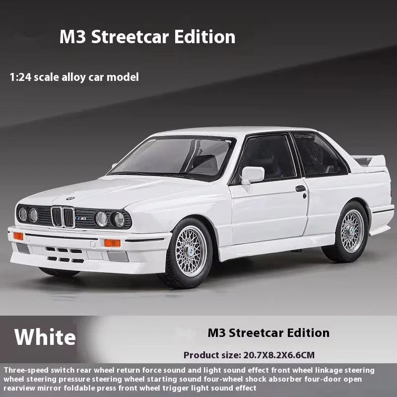 1:24 BMW 1988 M3 E30 Rust Damaged Version