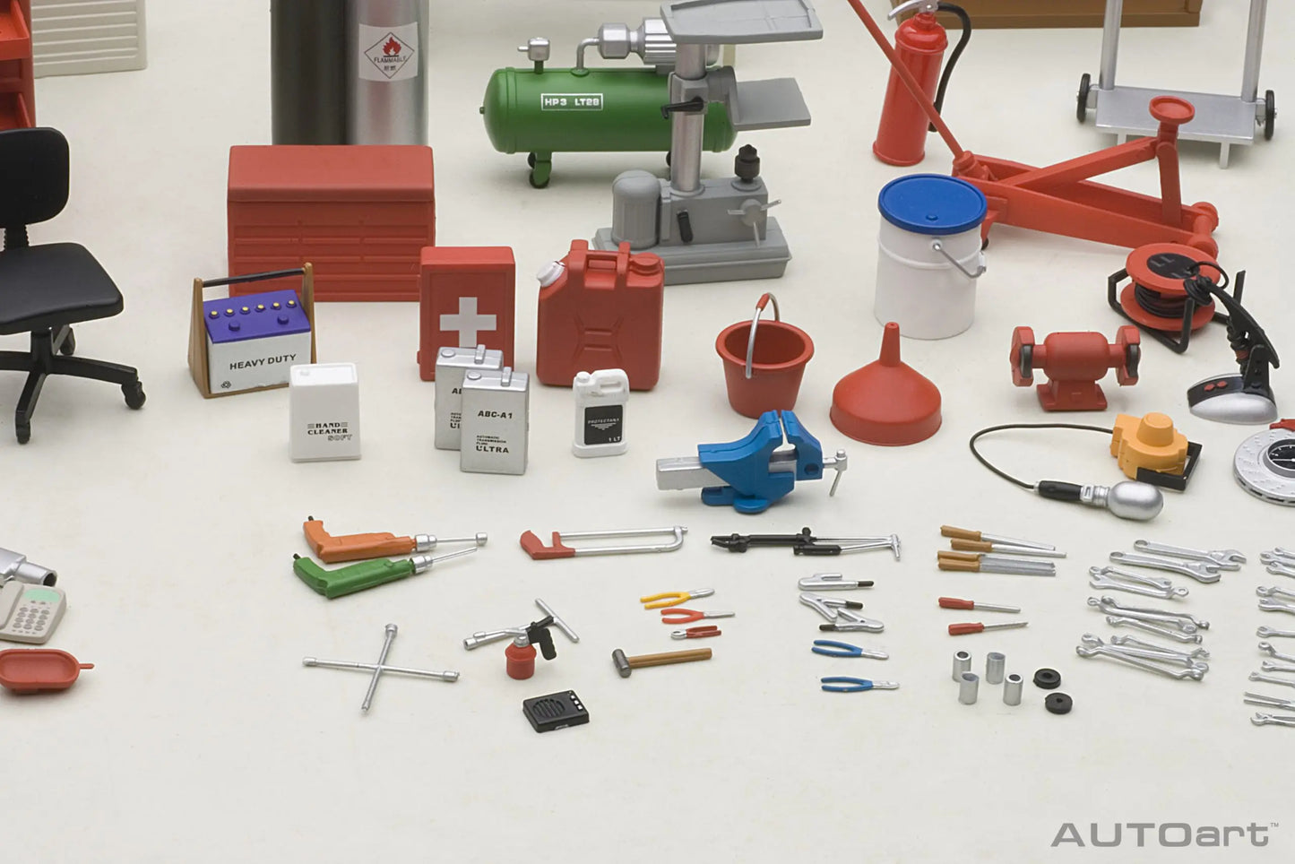 1:18 Garage kit set static display