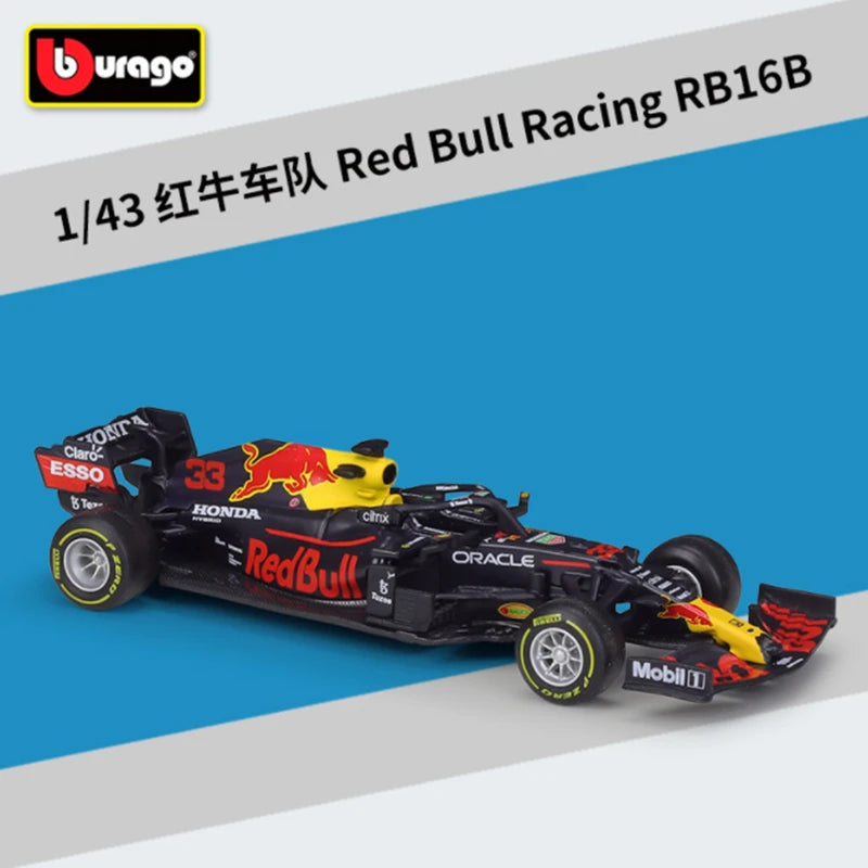 1:43 F1 Team Red Bull Racing RB19 RB20 Mclaren MCL38 MCL60 W15 Formula