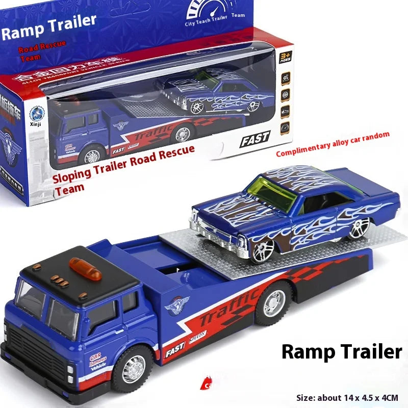1:64 Flat Trailer Series Road Rescue Kit Engineering