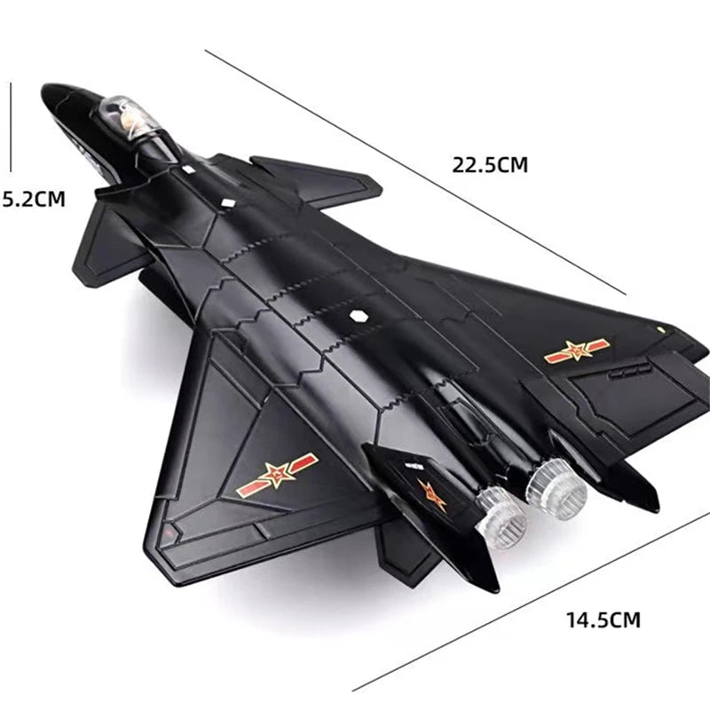 Chengdu J-20 Alloy Stealth Fighter Aircraft