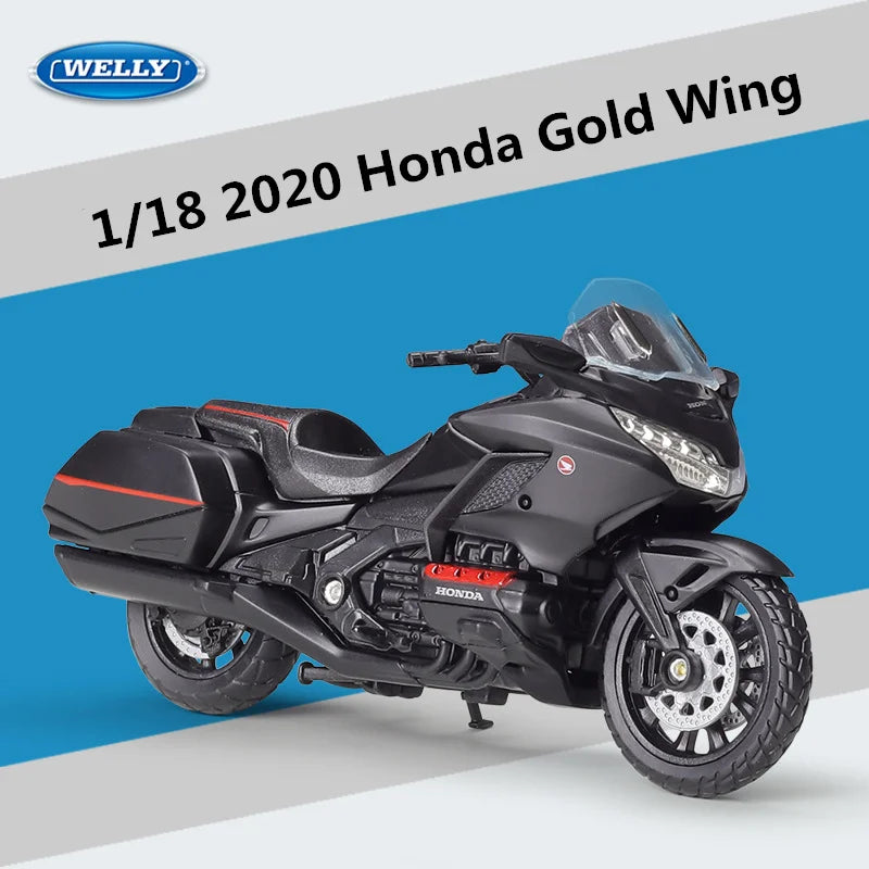 1:18 HONDA Gold Wing Touring Motorcycle