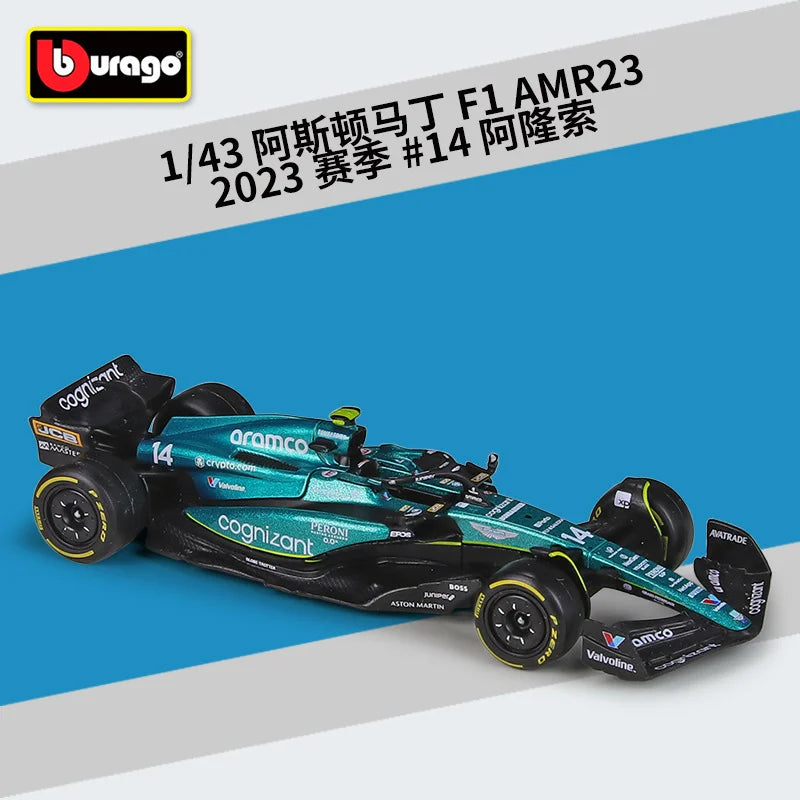 1:43 F1 Team Red Bull Racing RB19 RB20 Mclaren MCL38 MCL60 W15 Formula