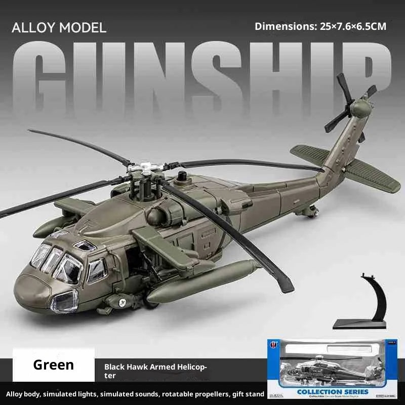 1:64 AH-64 Apache Black Hawk