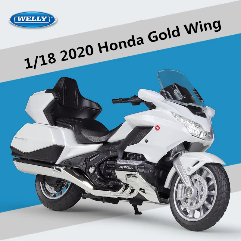 1:18 HONDA Gold Wing Touring Motorcycle