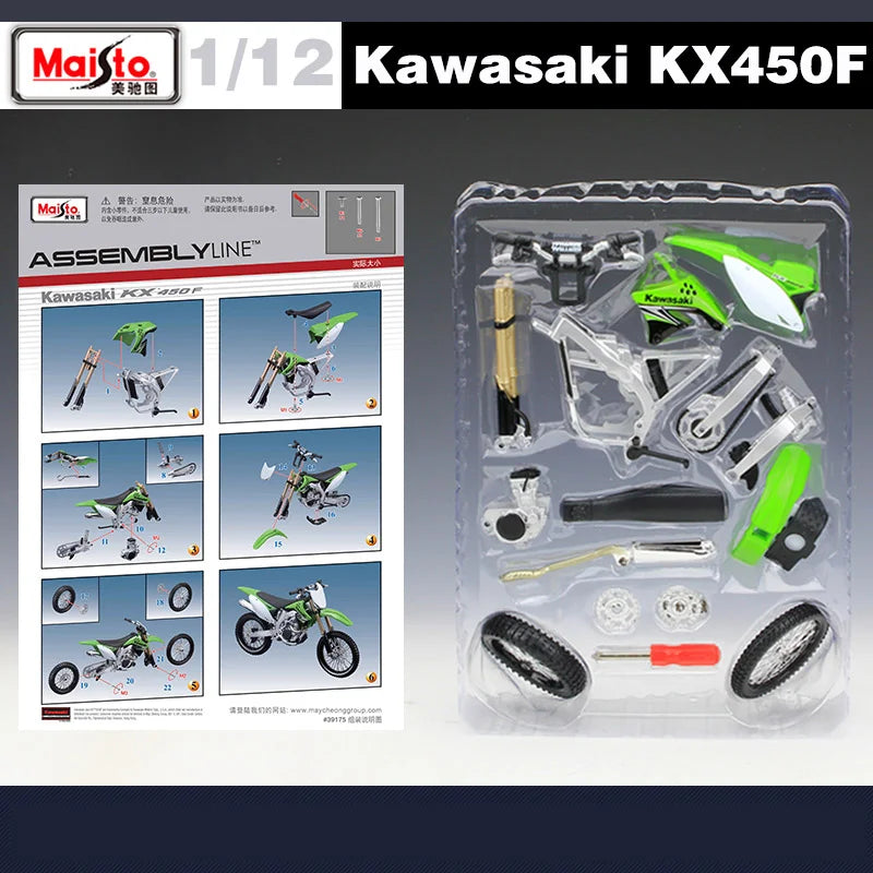 1:12 Kawasaki KX450F (Assembly Version)