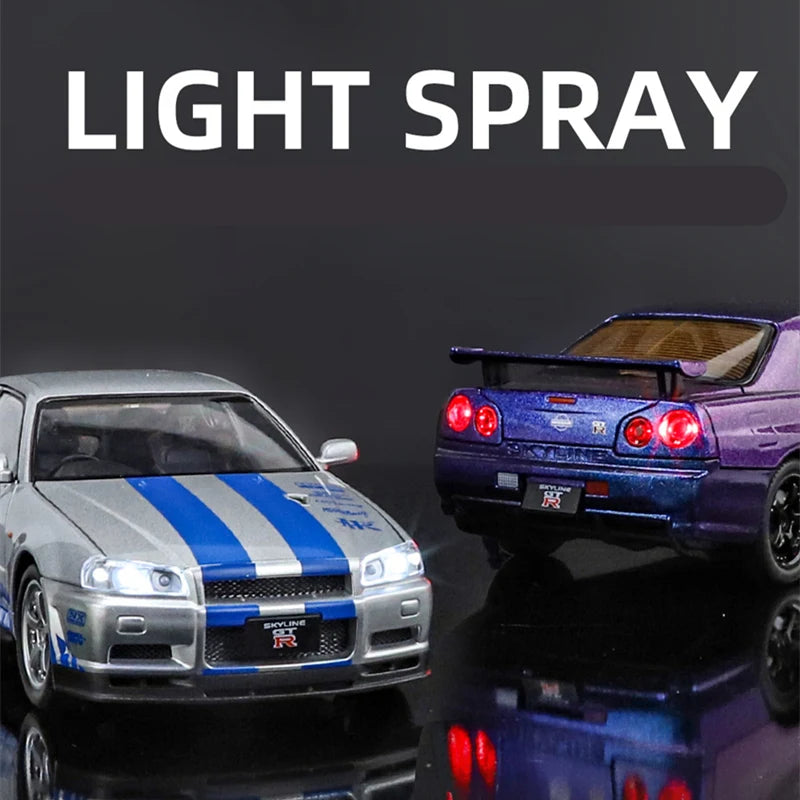 1:24 Nissan Skyline Ares GTR R34