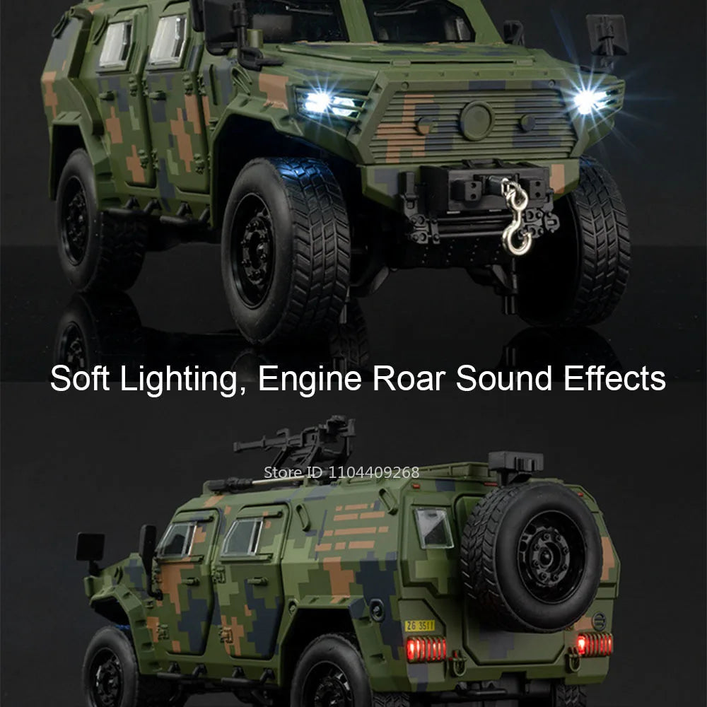 1:20 Bravewarrion Armored explosion proof vehicle
